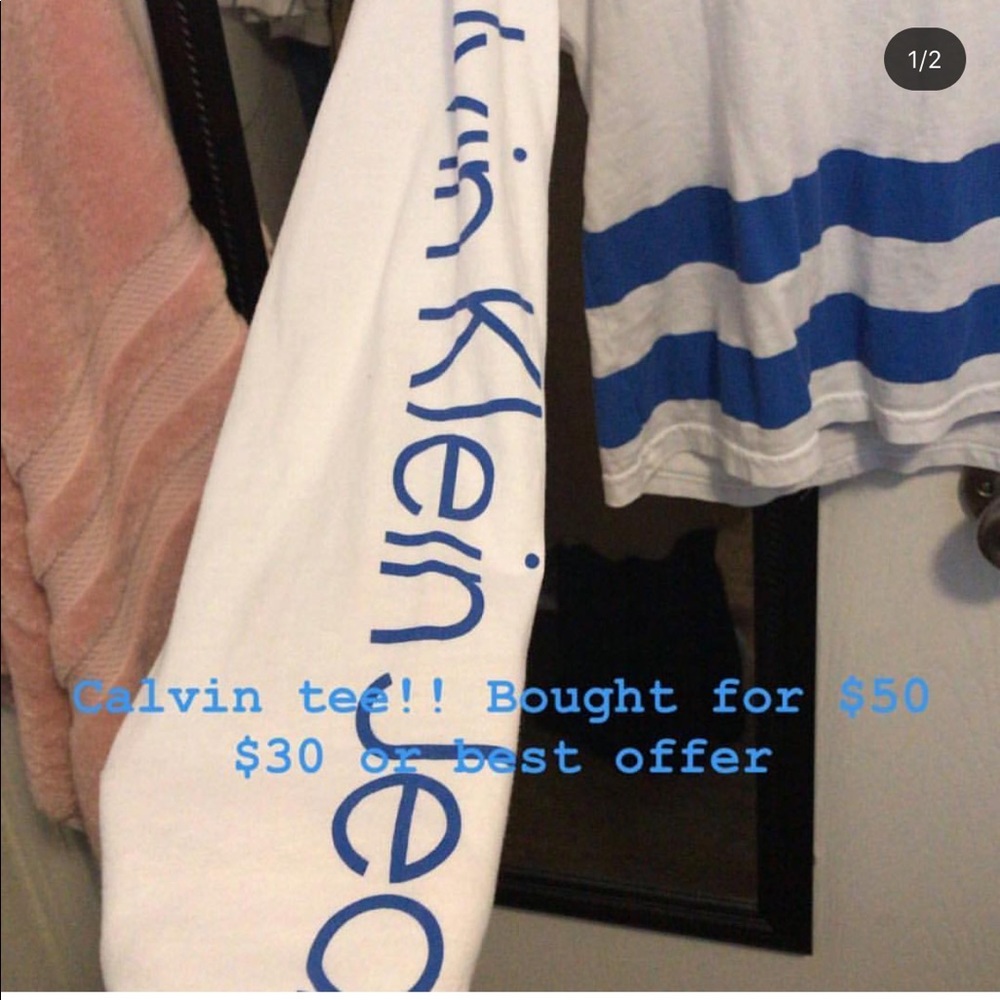 Calvin Klein tee!